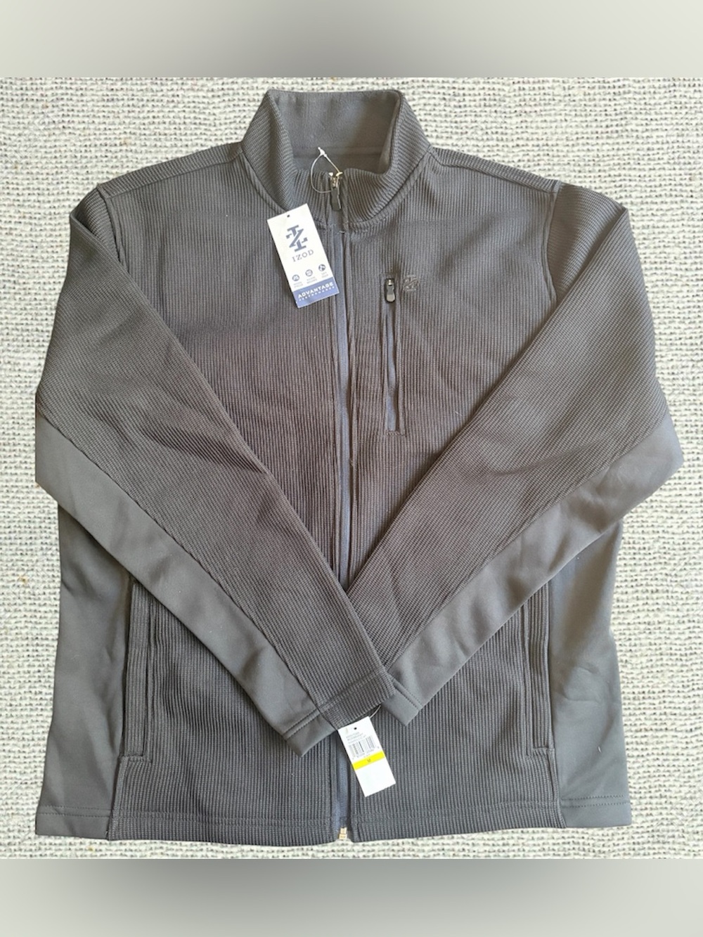NWT IZOD Performance Full Zip Jacket M